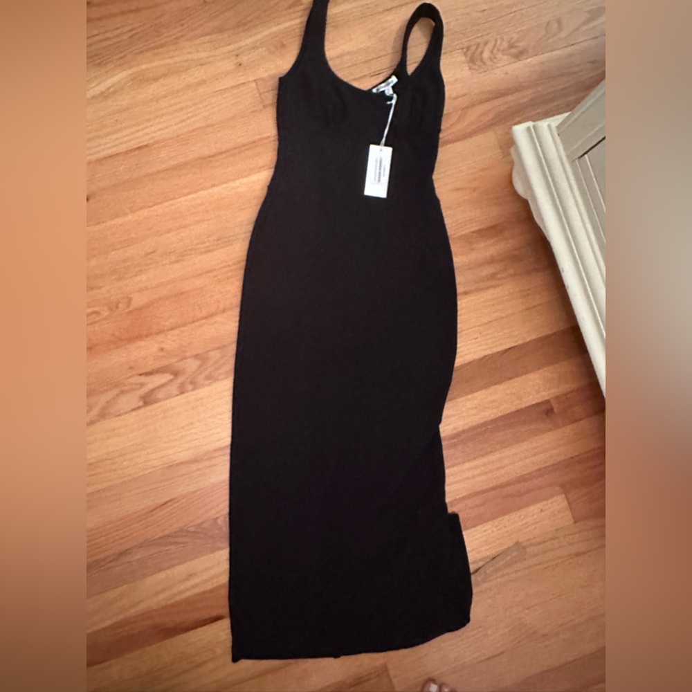 Reformation Black Sleeveless Top